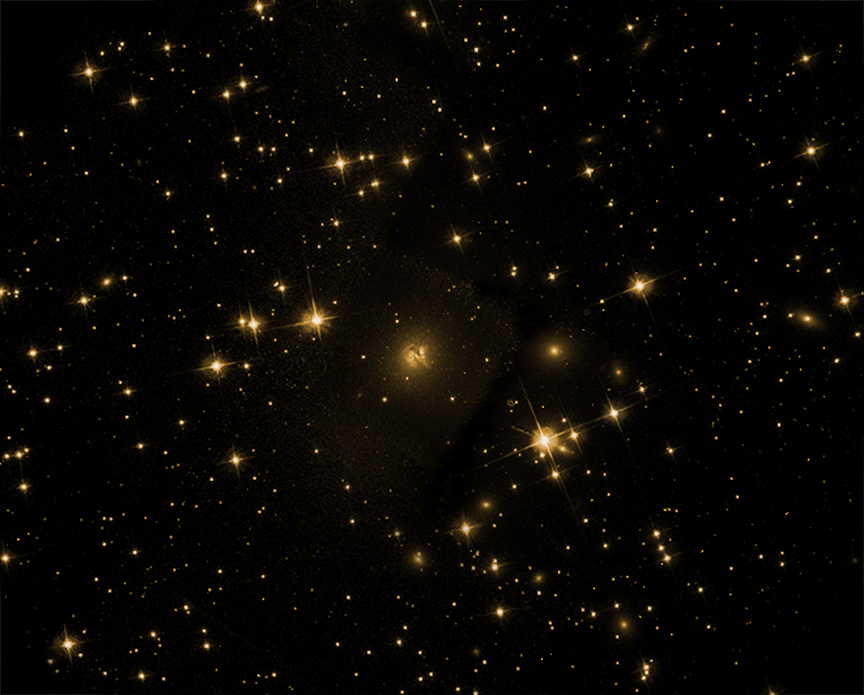 Optical image of Cygnus A